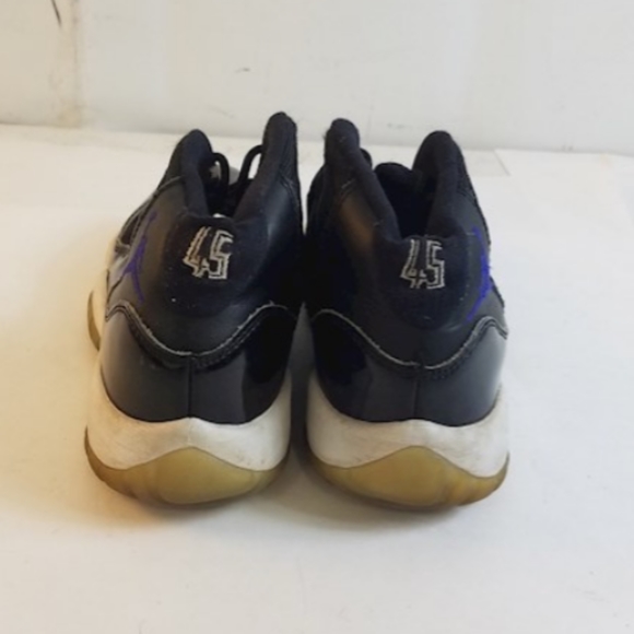 Nike air jordan retro 11 XI bg sneakers shoes black gum size 3.5 - Picture 4 of 5